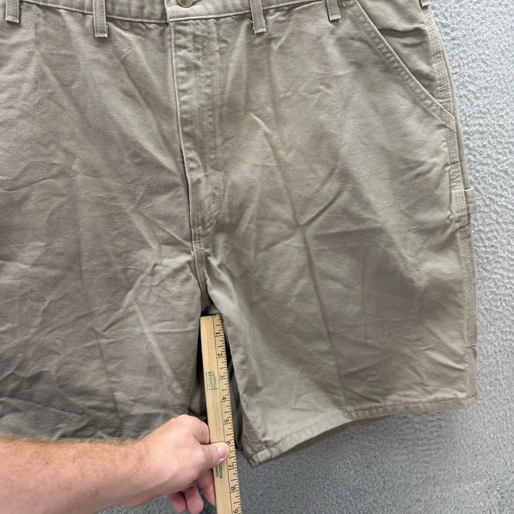 Carhartt Shorts Mens 44 Tan Carpenter Workwear Grunge Made In USA B25 DES Y2K
